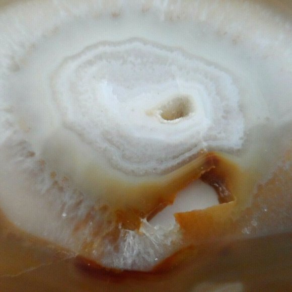 COCO by Stone - Natural Agate Coaster / Candle Holder - Picture 2 of 3